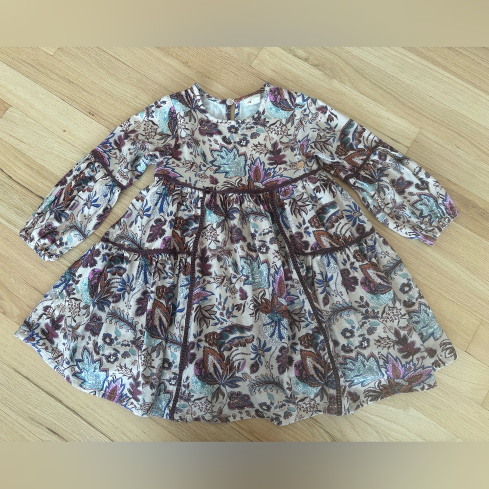 Laura Ashley Paisley Toddler Dress